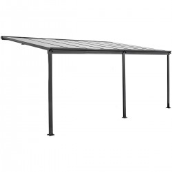 Riwall RMPP 16x10 Anthracite - alumínium pergola 5 x 3 m, antracit